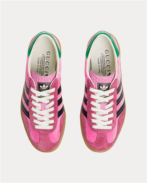 pink adidas sambas gucci|gucci adidas pink sneakers.